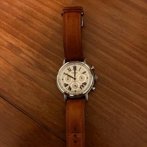 Fossil Saddle Brown Leather Watch